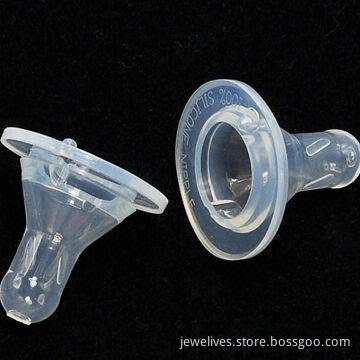 Silicone baby bottle teats